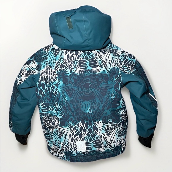 Reima Laanila Winter Ski Jacket Toddler Size 4T Blue Waterproof Snowboarding - Picture 2 of 5